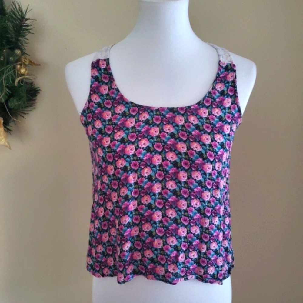 Forever 21 Floral Tank Top